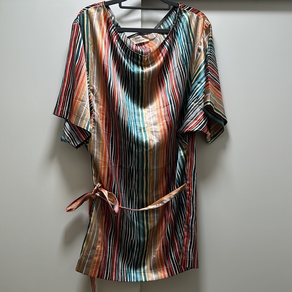 Sigal A Los Angeles stripped off the shoulder dress